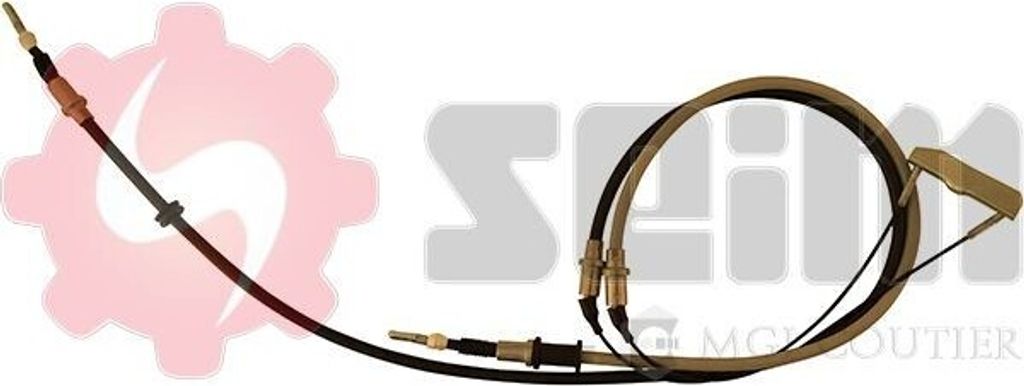 SEIM Handbremsseil Seilzug Feststellbremse für OPEL Astra F CC (T92) Hinten 653230