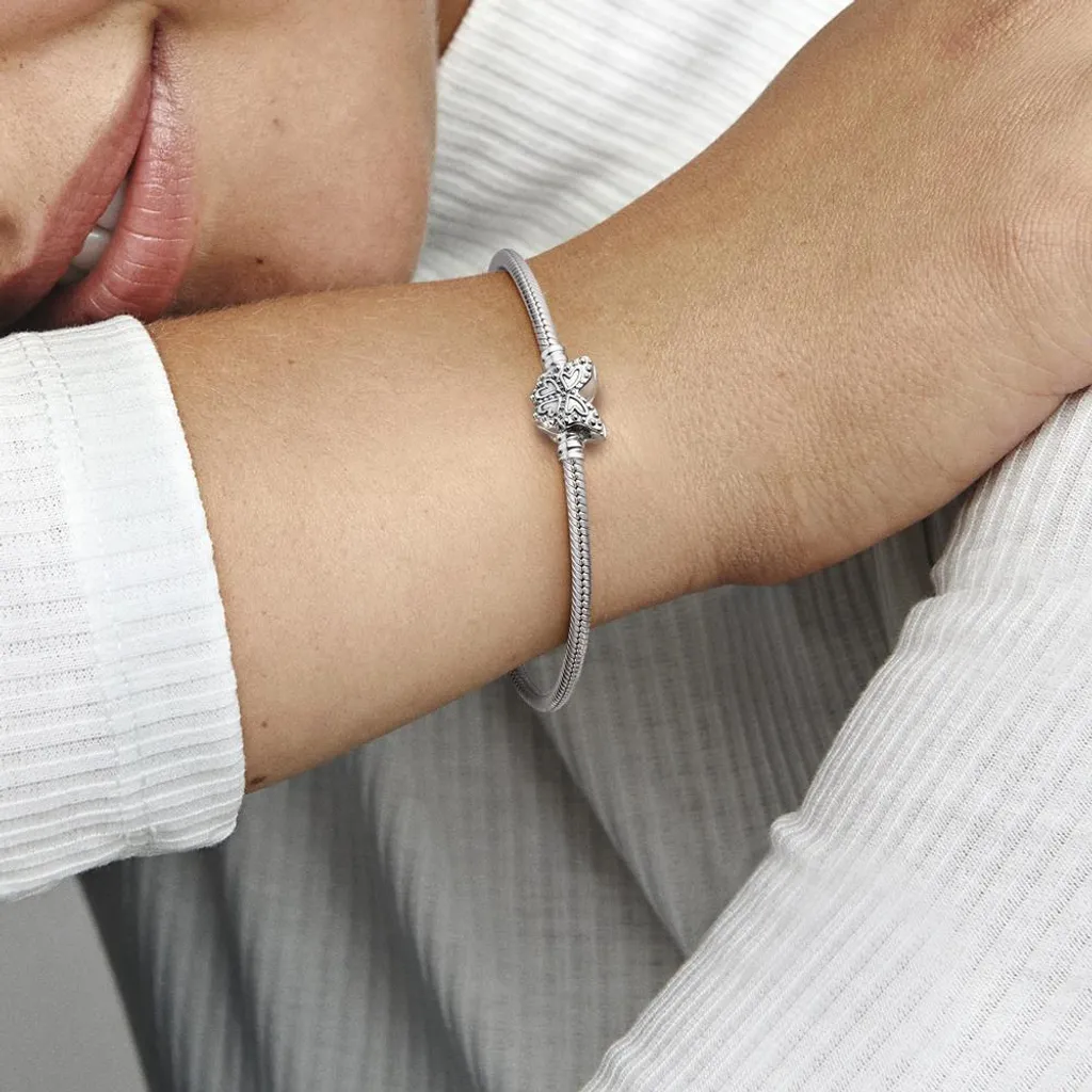 Offerta Bracciale Pandora Farfalla 590782C01 - Misura 17cm Originale - 5