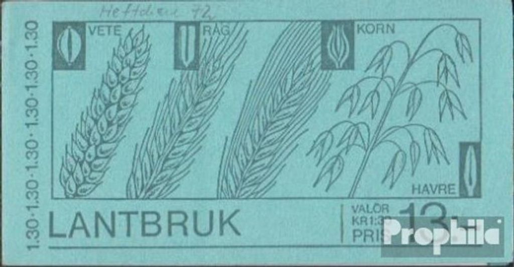 Briefmarken Schweden 1979 Mi MH72 (kompl.Ausg.) postfrisch Landwirtschaft