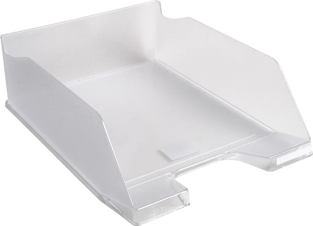 Exacompta 4x Corbeille à courrier Combo Maxi Office Cristal 11523D