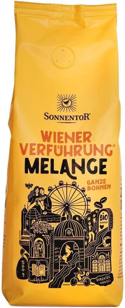Sonnentor, Wiener Verführung, Melange Bohne, (500g) Produktbild 