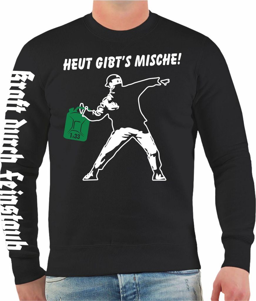 Herren Sweatshirt Simson 1:33 Gemisch Heut gibt’s Mische