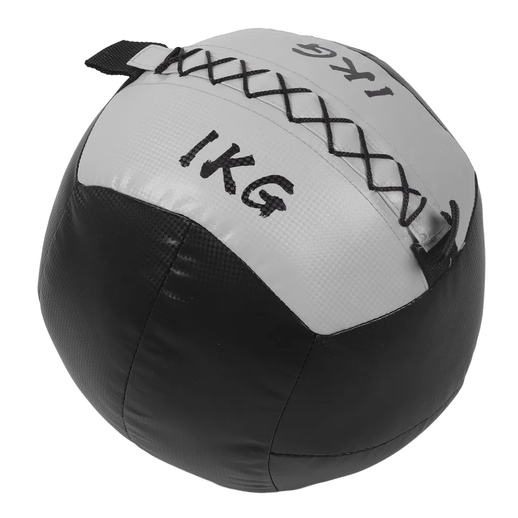 Balle murale lestée ergonomique 1kg avec revêtement haute résistance