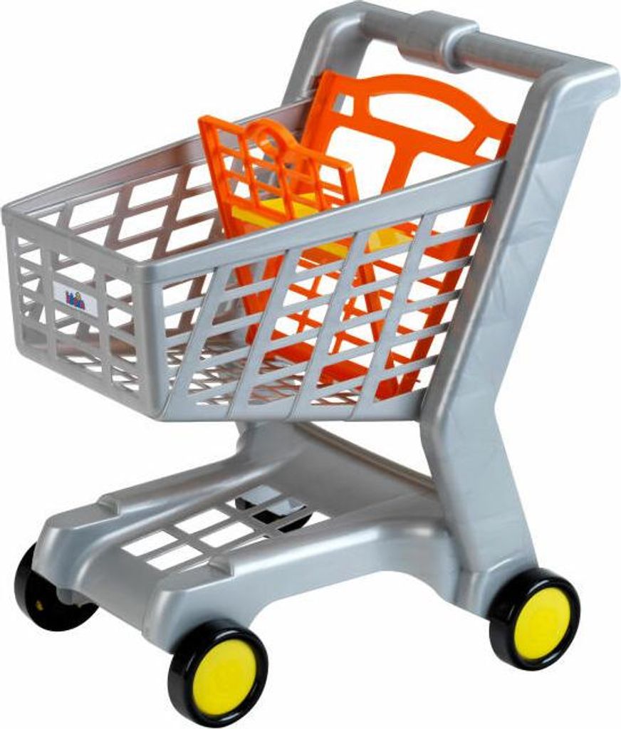 Theo Klein Shopping Center Einkaufswagen, Kaufmannsladen Produktbild 
