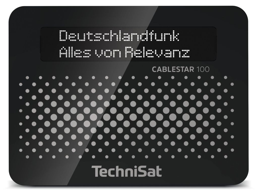 TechniSat CABLESTAR 100 DAB+ Radio Kabel OLED-Display Produktbild 