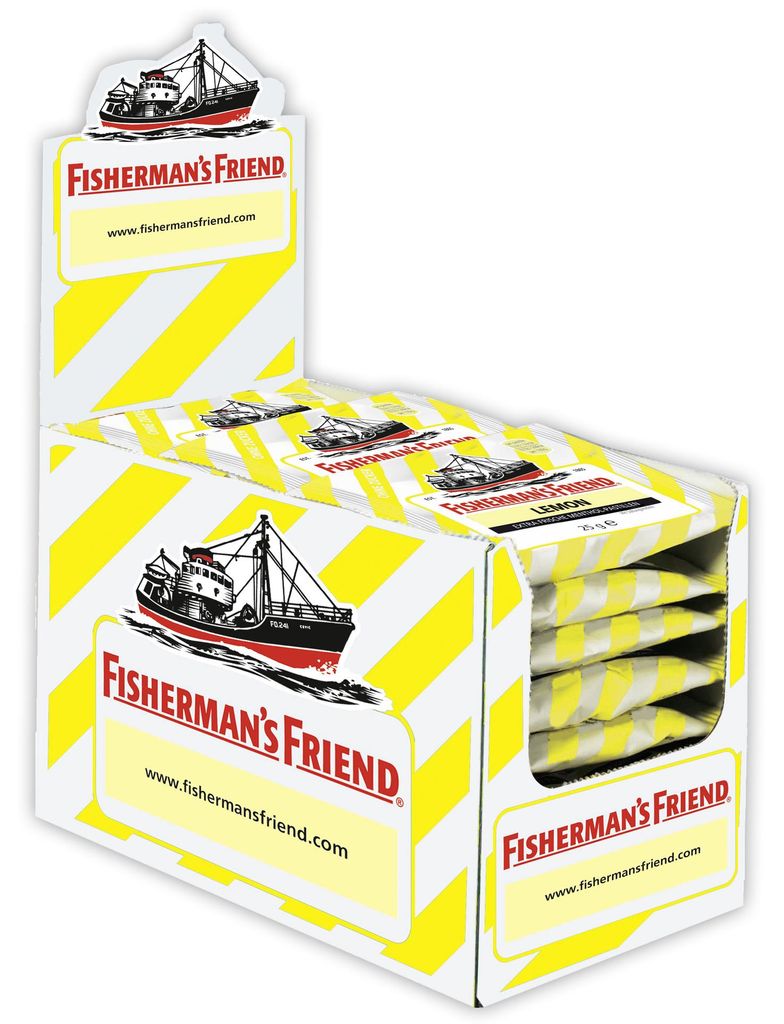 Fisherman's Friend Lemon bez cukru 24 x 25 g Obrázek produktu 