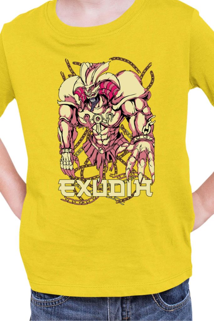 Kinder T-Shirt Japan Manga Anime Comics Yu Gi 028, / Gelb