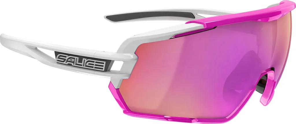 Lunettes de Soleil Cyclisme Salice 020 White Polarisées pour Sport