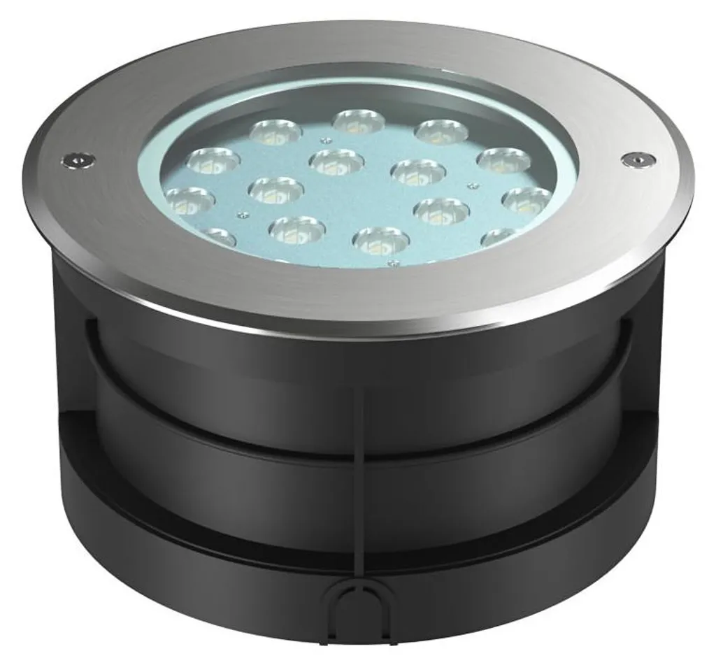 Éclairage sol extérieur LED Sigma XL 17 pour balisage terrasse IP65 30°