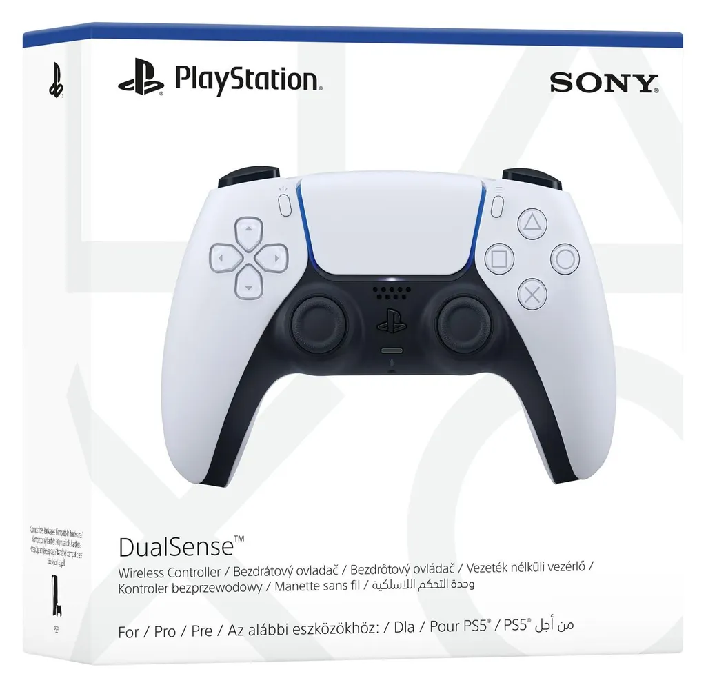 Manette DualSense V2 Sony pour Jouer sur PS5, PC et Tablette iPad Android