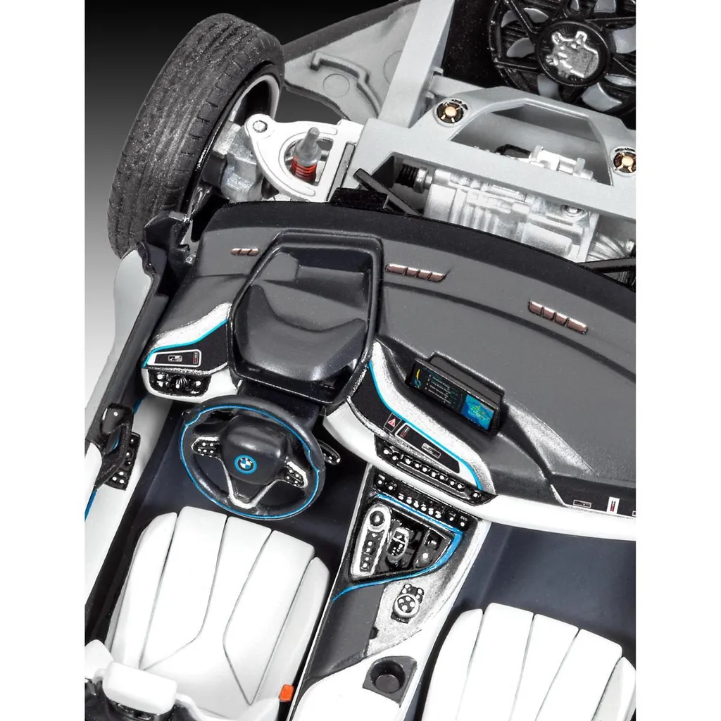 Revell BMW i8 Maquette 67008 - Solution complète de montage sans achat extra - 6