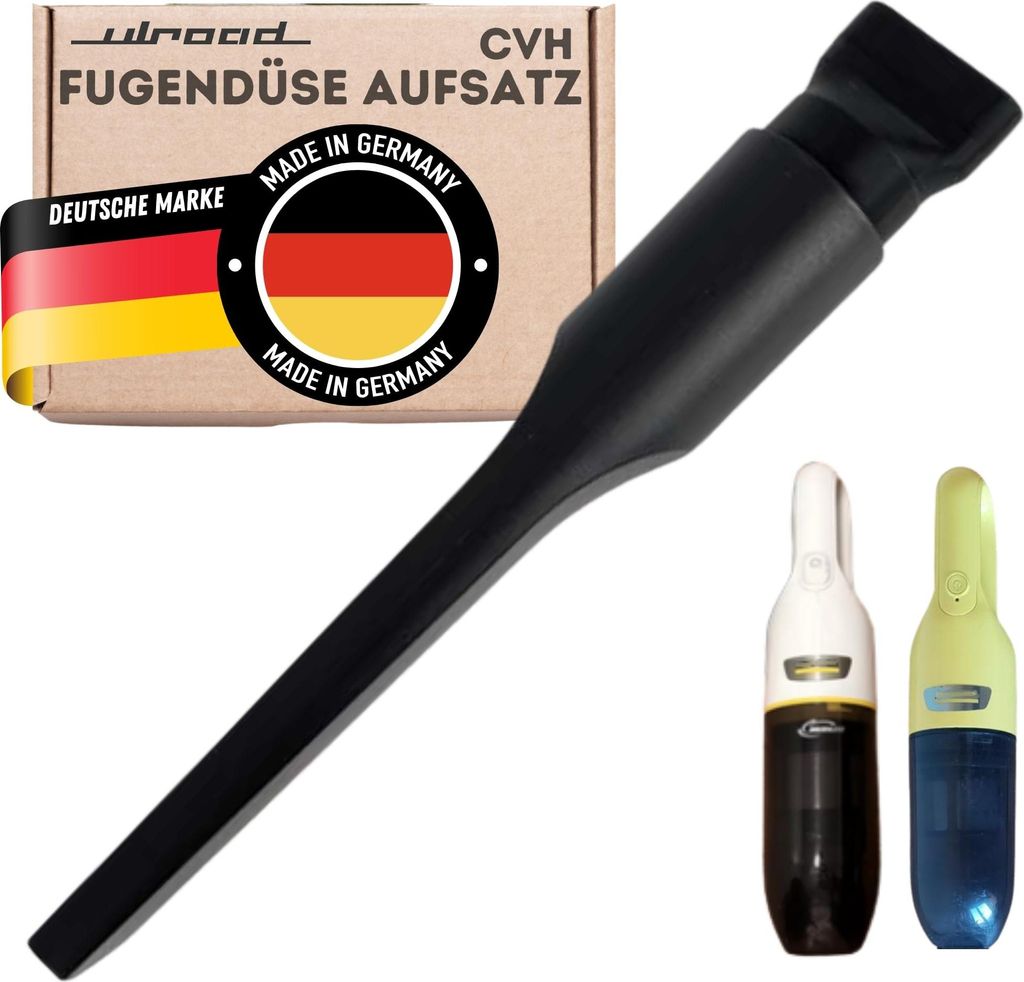 ULROAD Lange Fugendüse Staubsauger Aufsatz kompatibel mit Kärcher CVH Handstaubsauger HANDSAUGER I CVH1 CVH2 CVH3 Düse Bürste Zubehör