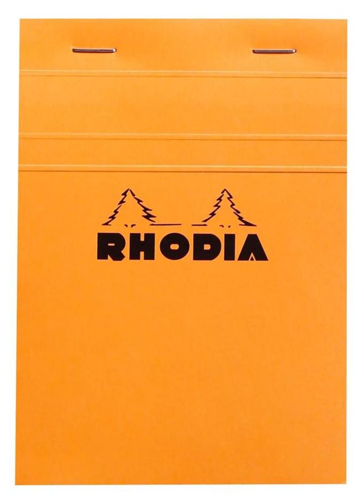 RHODIA Bloc-notes No. 13 DIN A6 kariert orange 80 Blatt Image du produit 