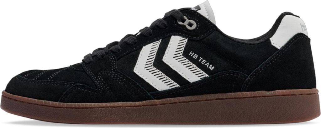Hummel HB Team Indoor Retro Sneaker Schuhe Sportschuhe schwarz/anthrazit/weiß 225342-2267, Schuhgröße:47 EU