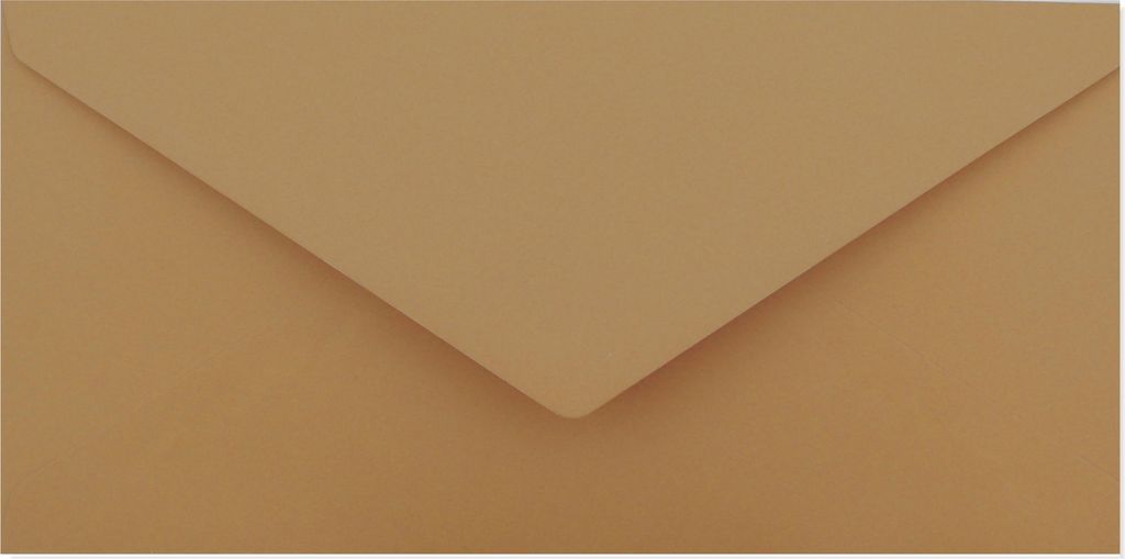 Braun gefärbte Briefumschläge 100g DL 10St. Nr. 63