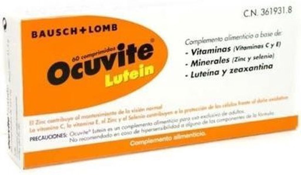 Ocuvite Lutein 60 Tabletten