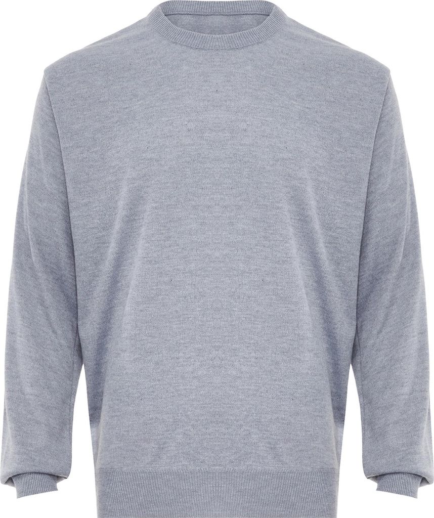 fernell herren pullover - hellgrau melange, XXL