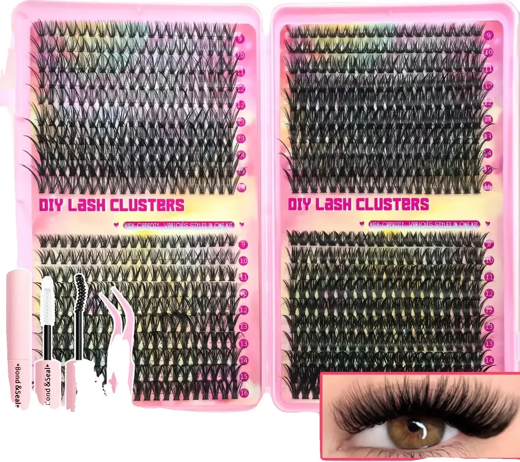 Extension Ciglia Cluster 800 Pezzi 30D 40D 50D 60D Professionali
