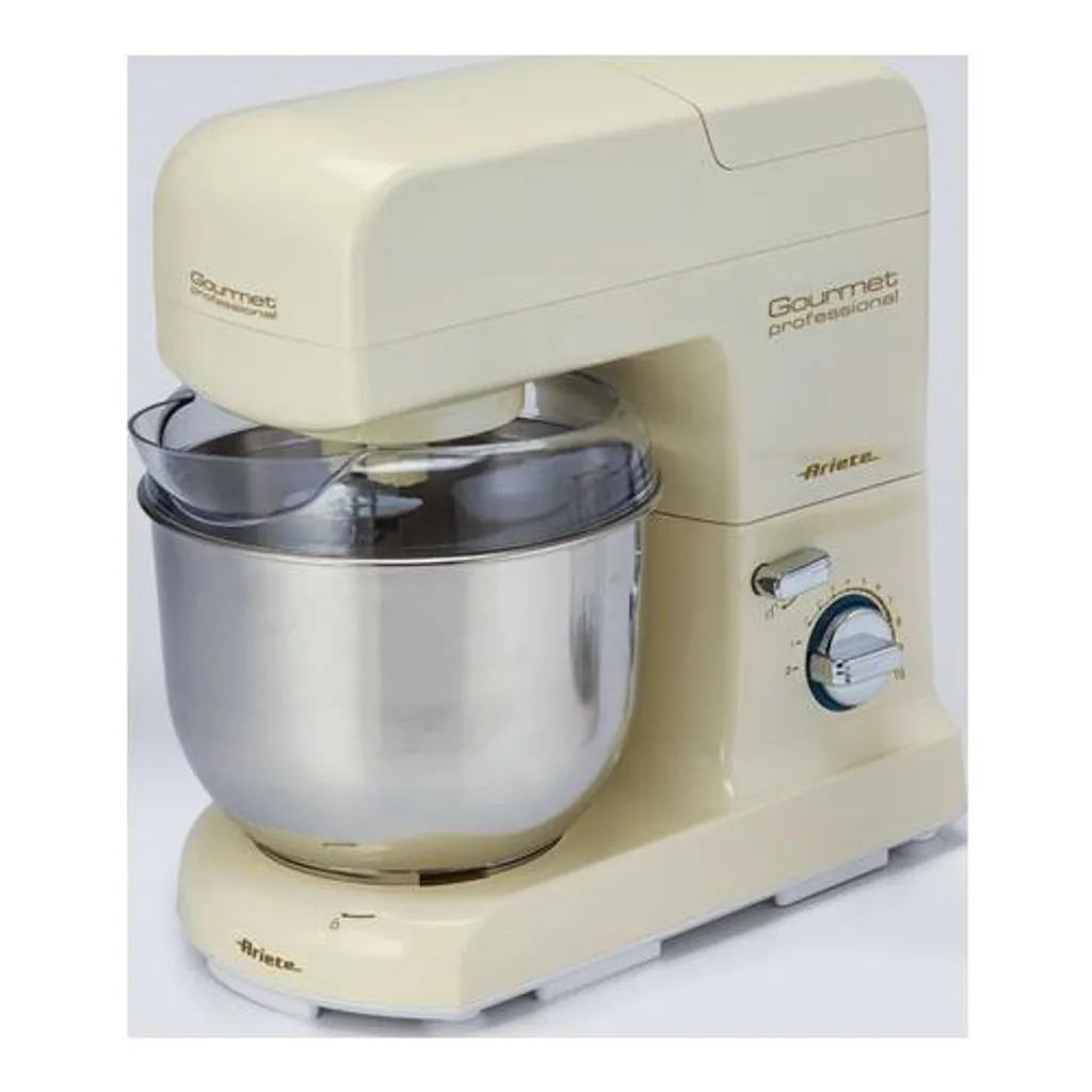 Robot Pâtissier Ariete 1596/11 Gourmet 1500W Puissant Bol 4,2L Beige