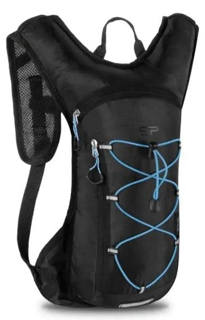 Sac à dos 5L, couleur noir/bleu - Spokey Image du produit 