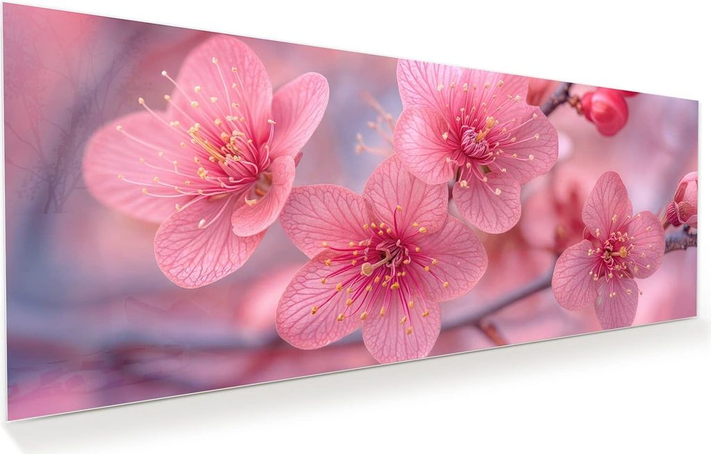 Glasbild 125x50cm in XXL für Wohnzimmer, Schlafzimmer Motiv Produktbild 