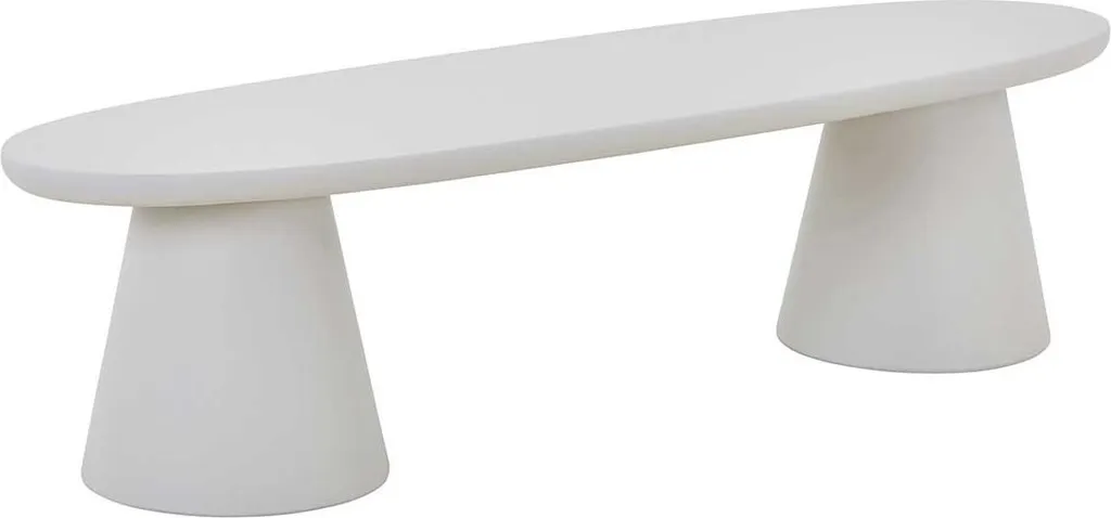 Meuble TV Tavares 160 cm Écru - Buffet Bas Scandinave Fonctionnel