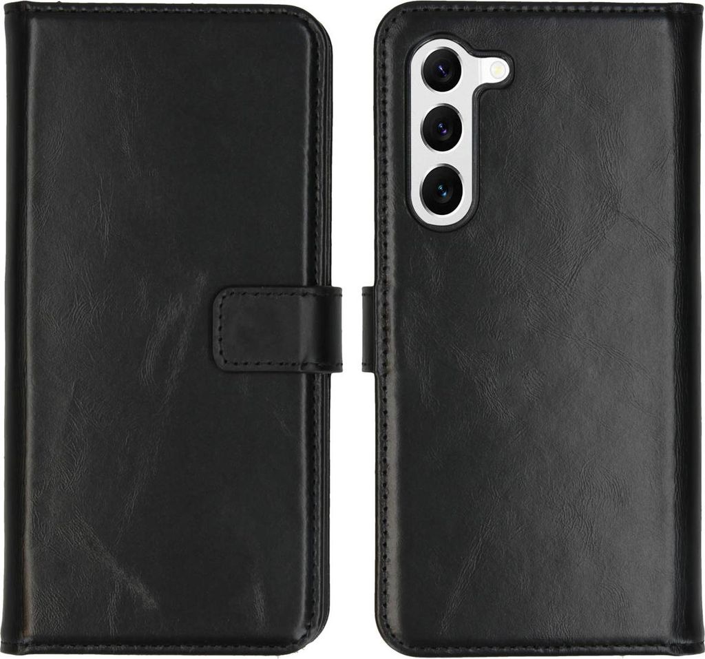 Custodia a libro in vera pelle Selencia per Samsung Galaxy Immagine del prodotto 