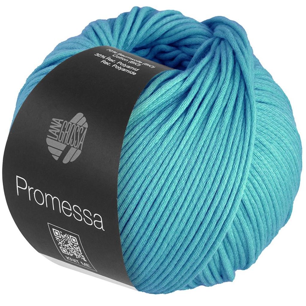 Lana Grossa - Promessa 0027 türkisblau Produktbild 