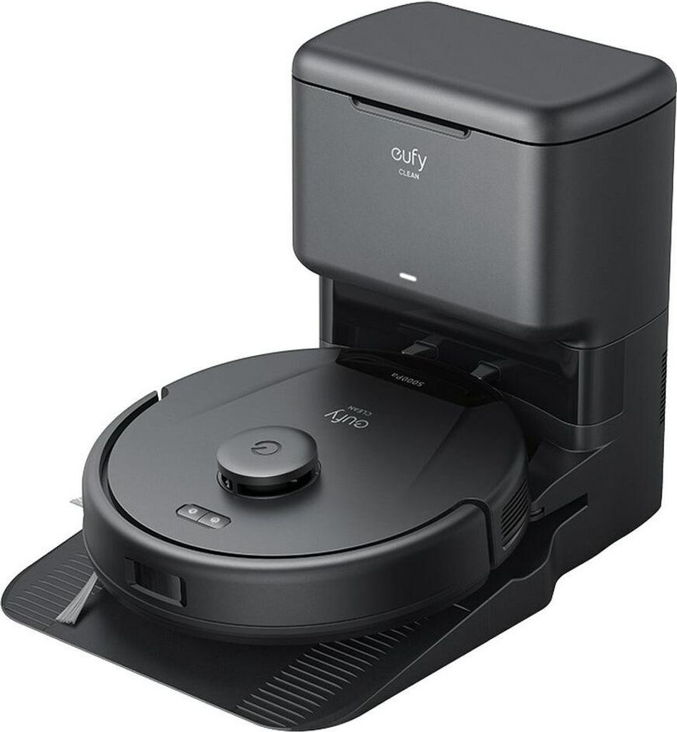 Eufy L60 Hybrid, Bez worka, Czarny, Okrągły, Worek na kurz, Zdjęcie produktu 