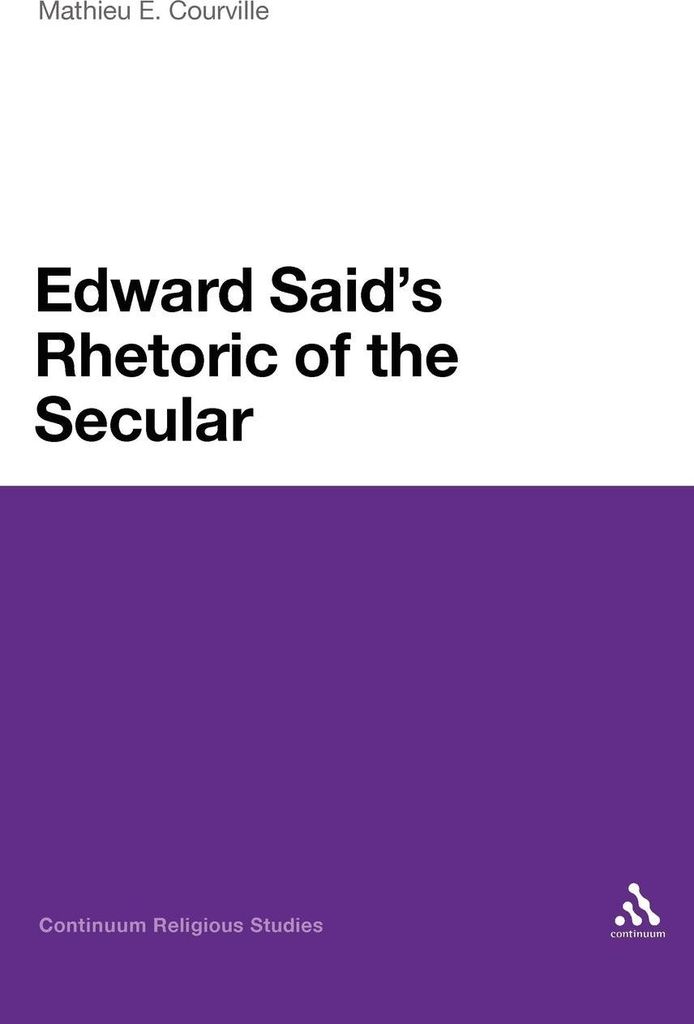 Edward Said's Rhetoric of the Secular