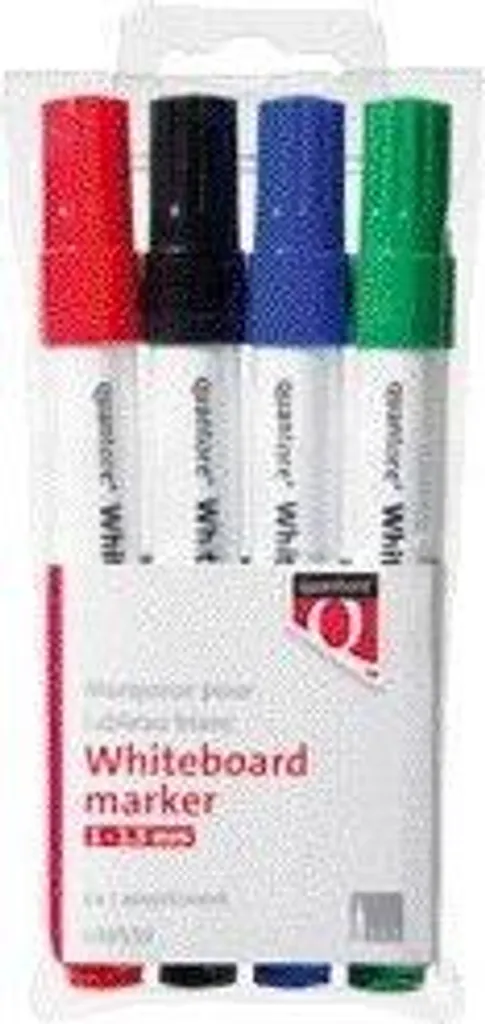 Marqueurs de Bureau Pointes Rondes 1-1,5 mm Assortis - Boîte de 10 Unités
