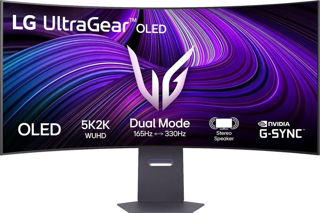 LG UltraGear 45GX950A-B 113cm (44,5") WUHD (DualMode) OLED Gaming Monitor 21:9 DP 2.1/HDMI 2.1/USB-C PD 90W 165Hz/330Hz 0,03ms (45GX950A-B.AEU)