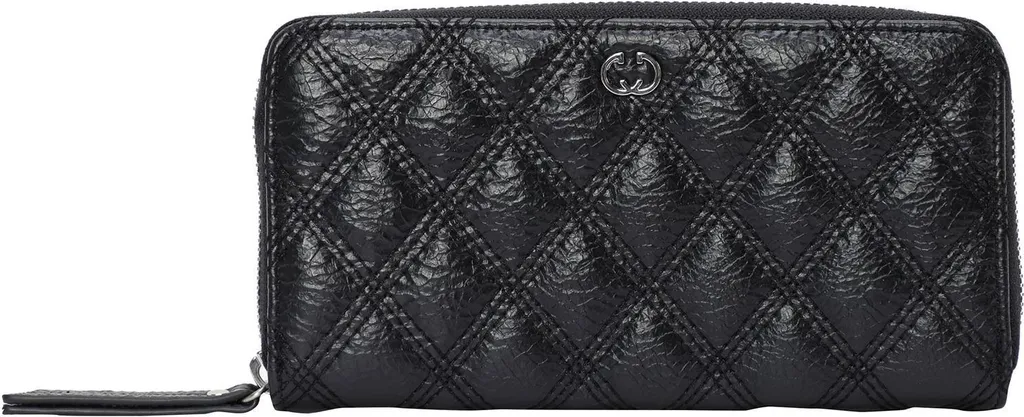 Compagnon GERRY WEBER Precious Time Noir pour Cartes et Monnaie LH13Z