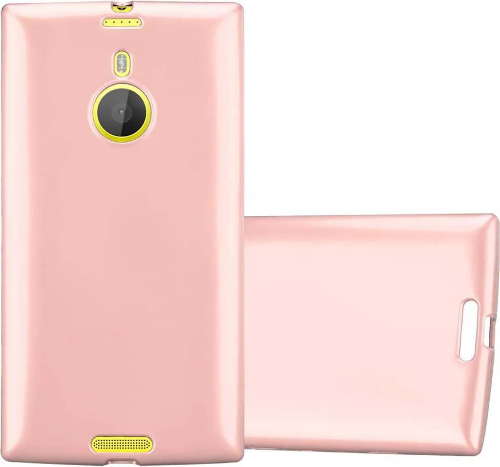 Cover Nokia Lumia 1520 Silicone Rosa Cadorabo - Protezione Slim TPU