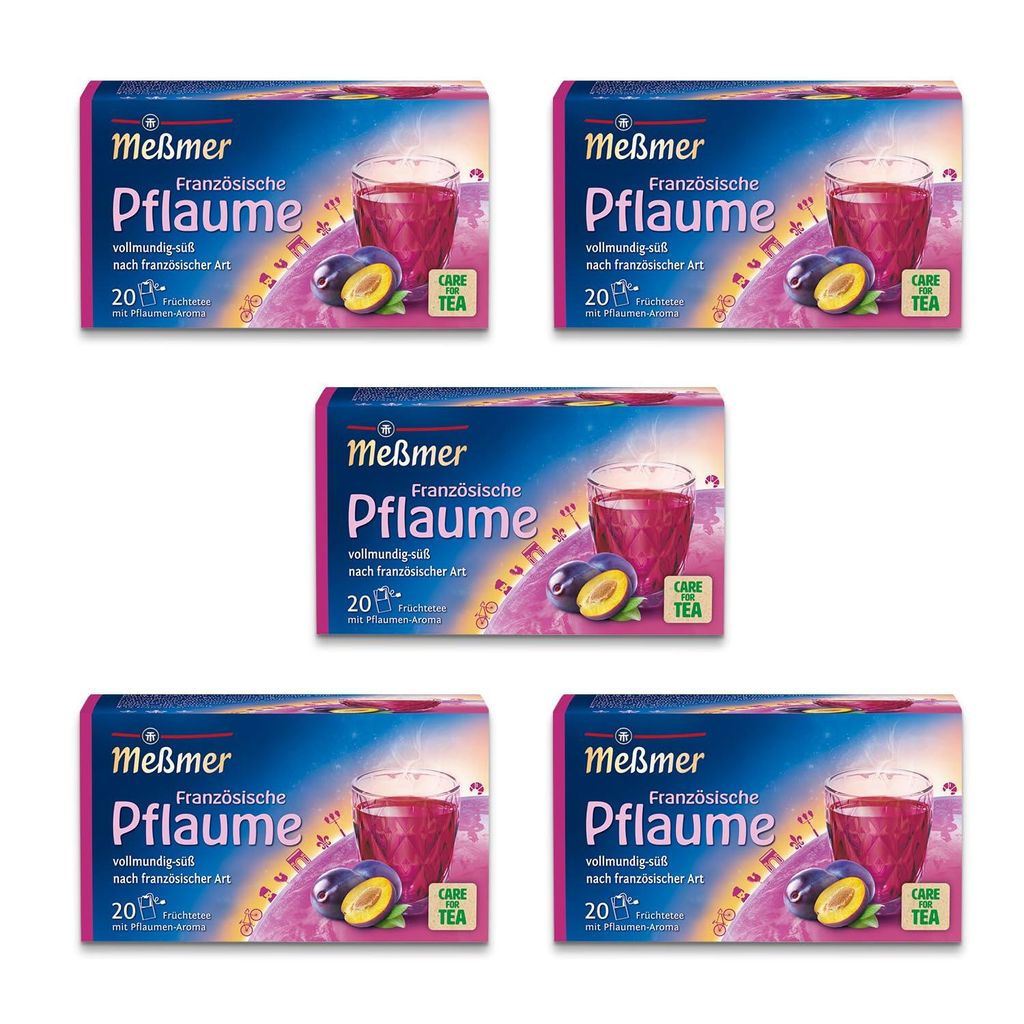 Meßmer Ländertee Französische Pflaume | Früchtetee mit Produktbild 