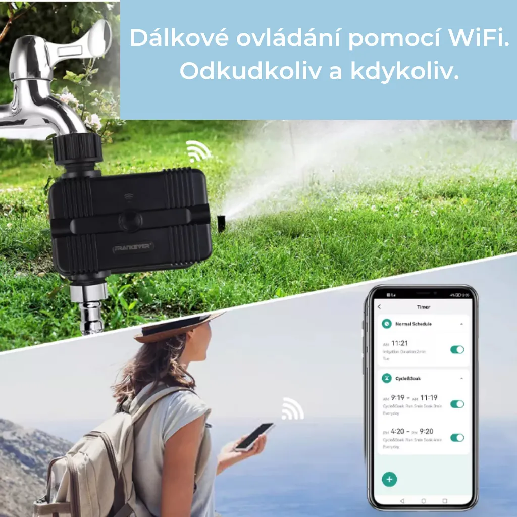 BOT Vanne Connectée WiFi Tuya - Programmateur d'Arrosage Intelligent - 4
