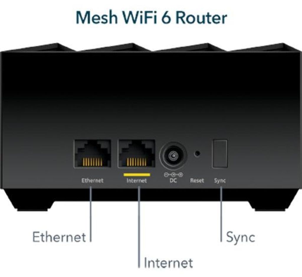 NETGEAR Nighthawk, Schwarz, Intern, Mesh-System, 300 m², Produktbild 
