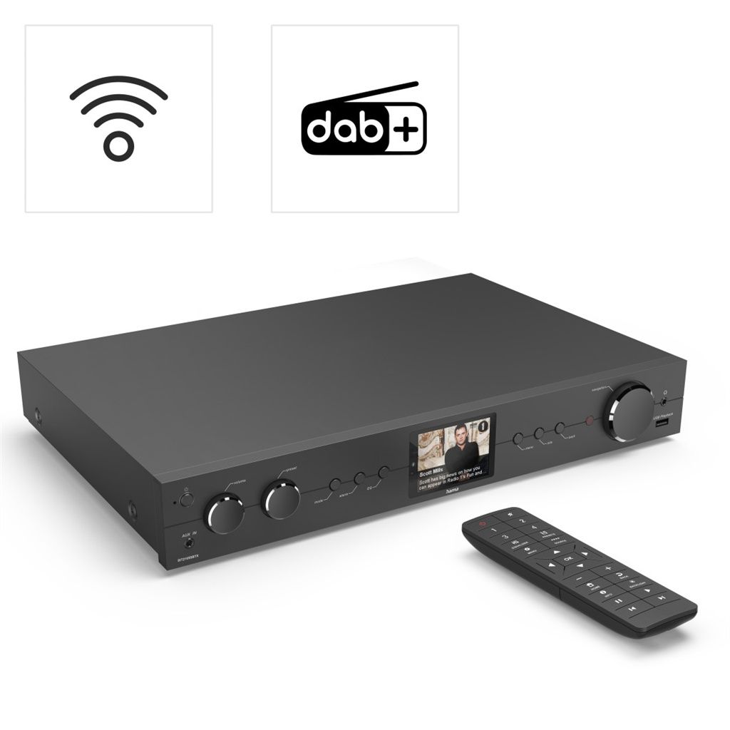 Hama digitální a internetové rádio DIT2105SBTX, Hi-Fi Obrázek produktu 3