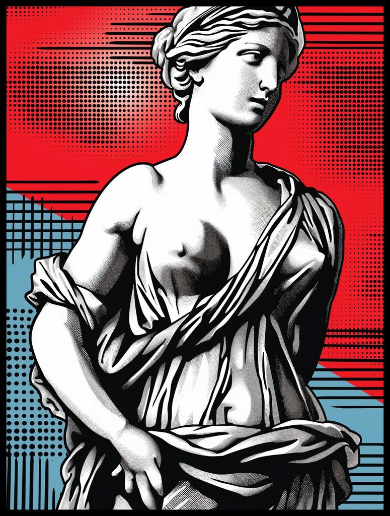 Plakat 60x80cm Klassik Neu