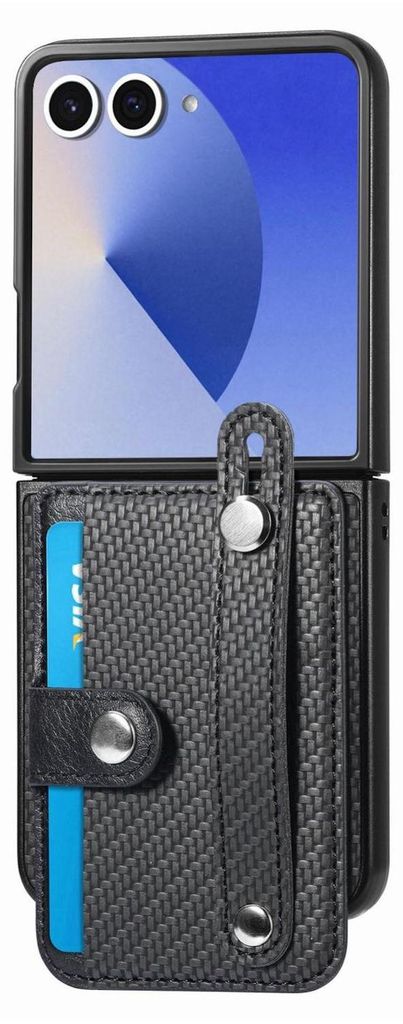 Pour Samsung Galaxy Z Flip7 5G Couverture en simili cuir Image du produit 