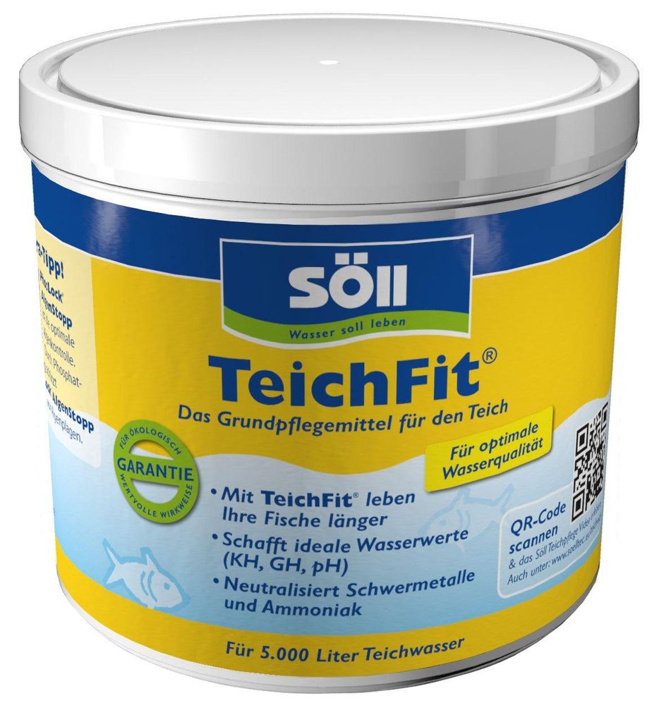 Söll 81792 TeichFit 500 g, Grundpflegemittel für Produktbild 
