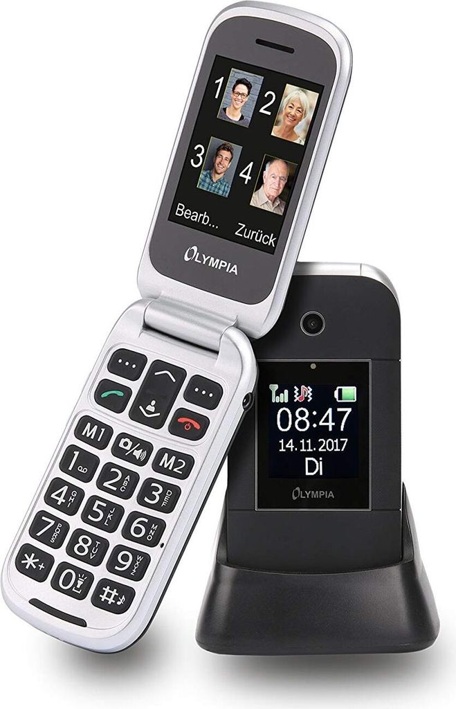 Olympia Mobiltelefon Janus schwarz         extragroße Produktbild 14