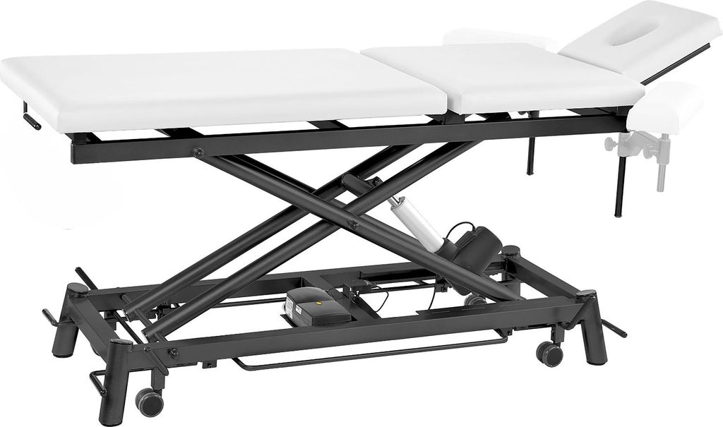 Pader Medi Tech Elektrische Therapieliege "Ecofresh 3.0", 80 cm, 3-teilig, Weiß, Anthrazit