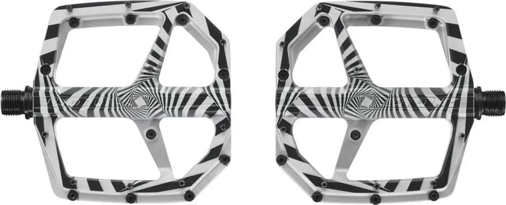 Pédales VTT LOOK Trail Roc Plus en Alu Forgé avec Grip Extrême 12 Pins