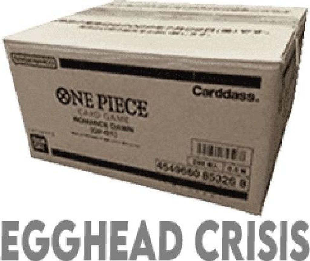 One Piece Egghead Crisis Booster Box Case Japanese Image du produit 