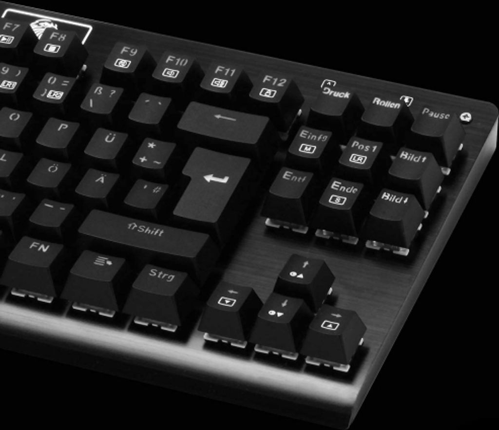 Gaming Mechanische USB Tastatur aus Aluminiumlegierung 88 Produktbild 4