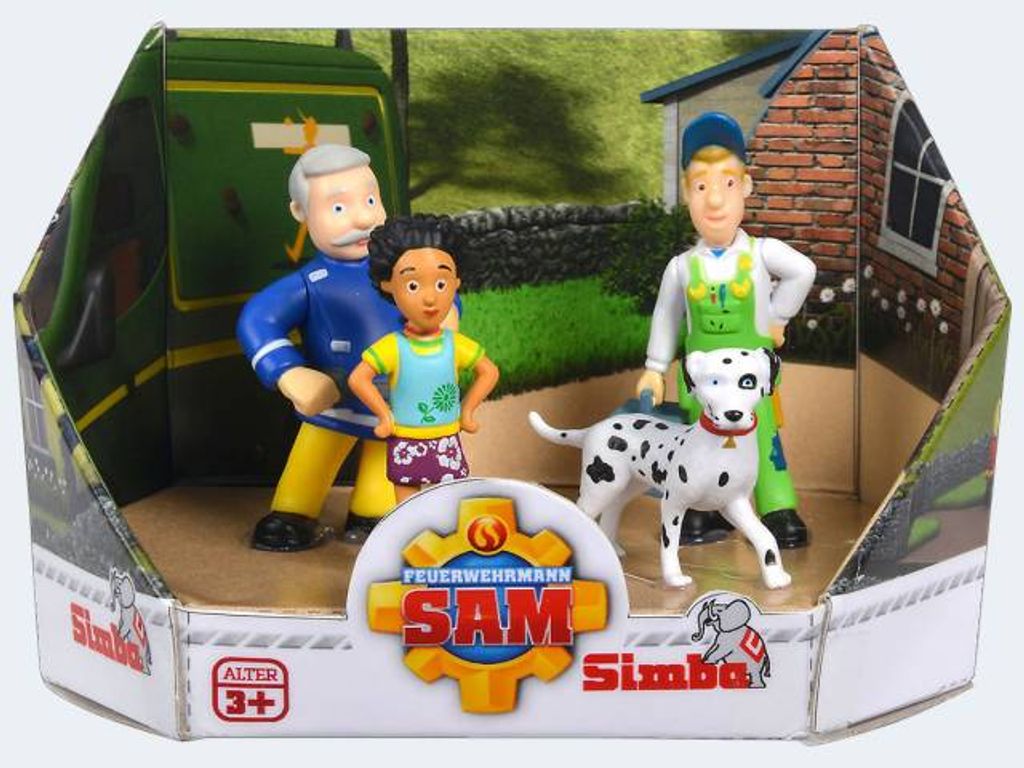 Simba 109251065 Fireman Feuerwehrmann Sam Sammelfiguren Produktbild 6