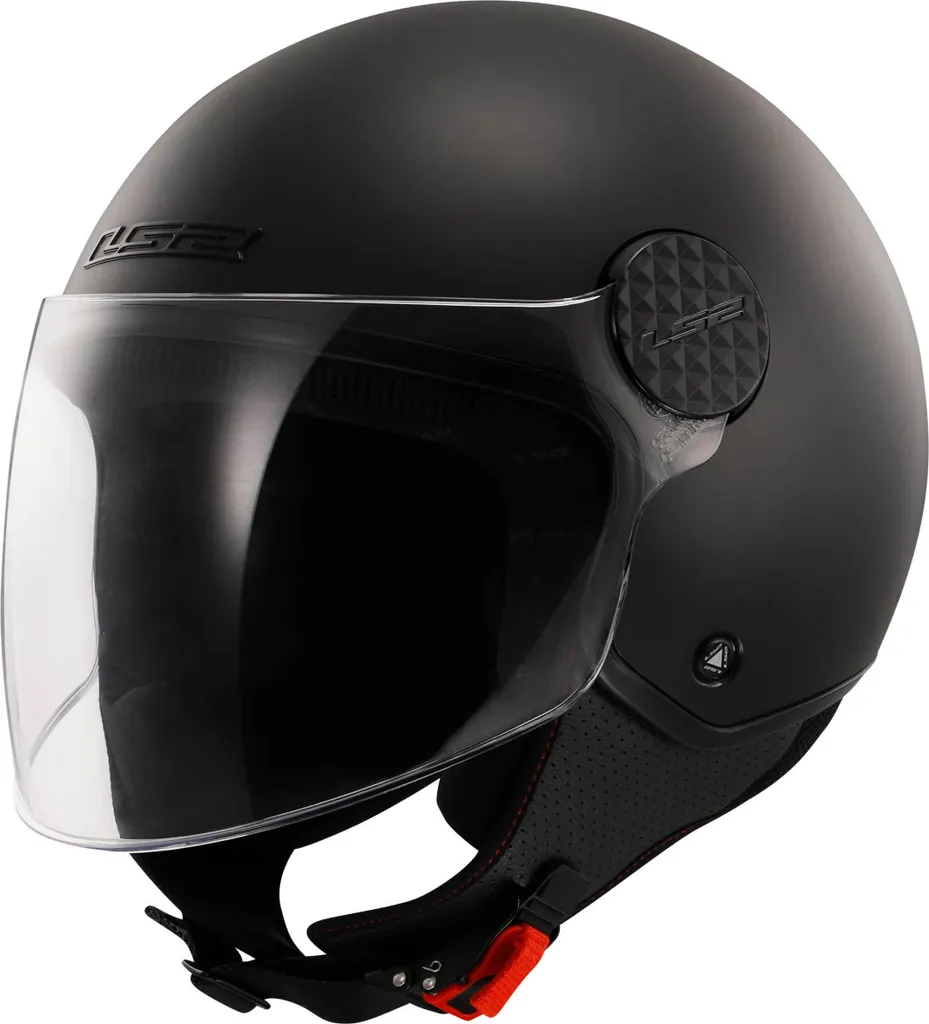 Casque Moto Jet LS2 OF558 Sphere Lux II Visière Anti-Rayures Noir