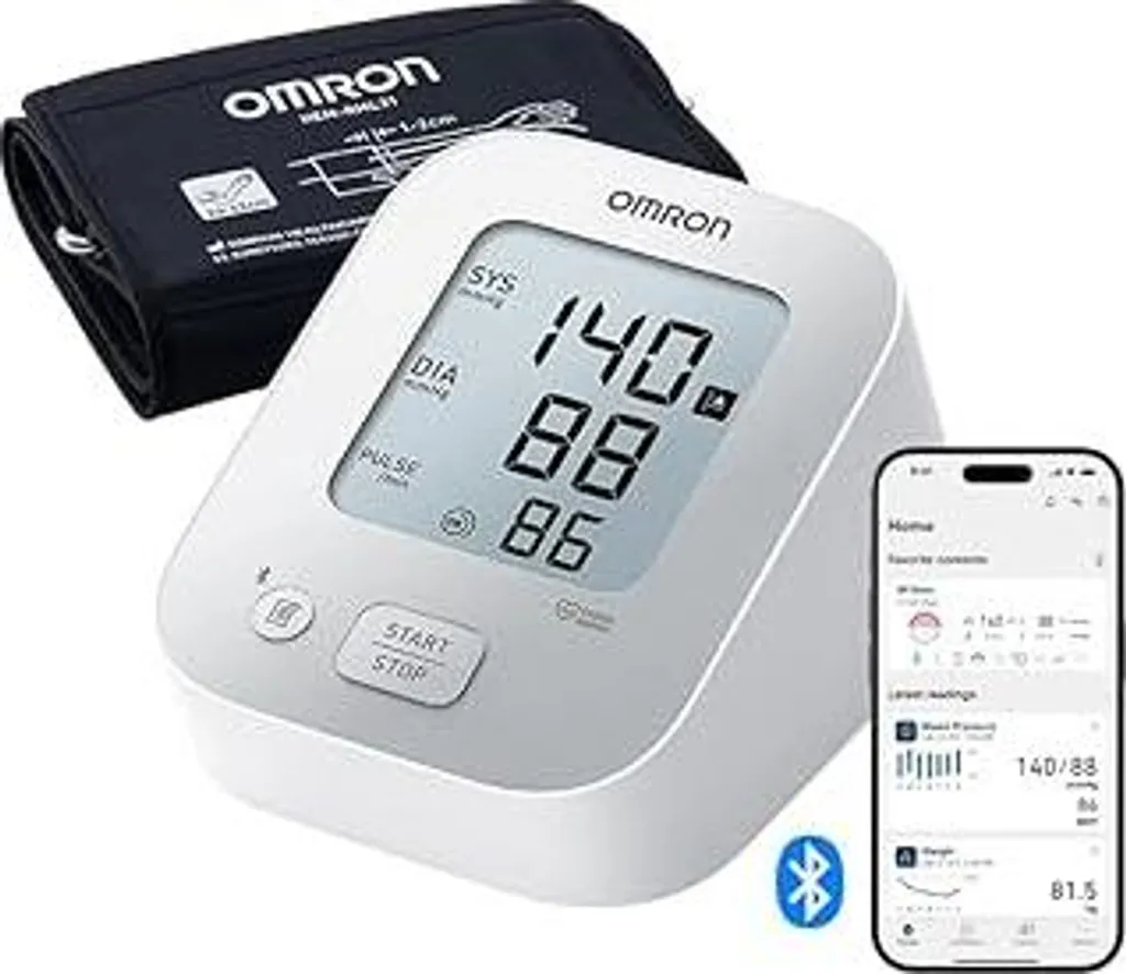 OMRON X2+ Connect Bracciale 22-42cm - Misuratore Pressione Professionale