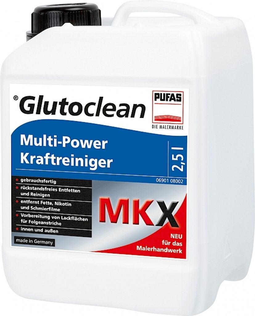 Glutoclean MKX Multi-Power Kraftreiniger Spezialreinigungsmittel2,5 Liter